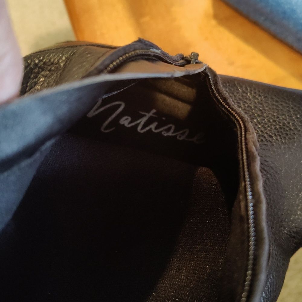 Matisse Ramsey size 9 black fringed riding boots - Picture 10 of 12